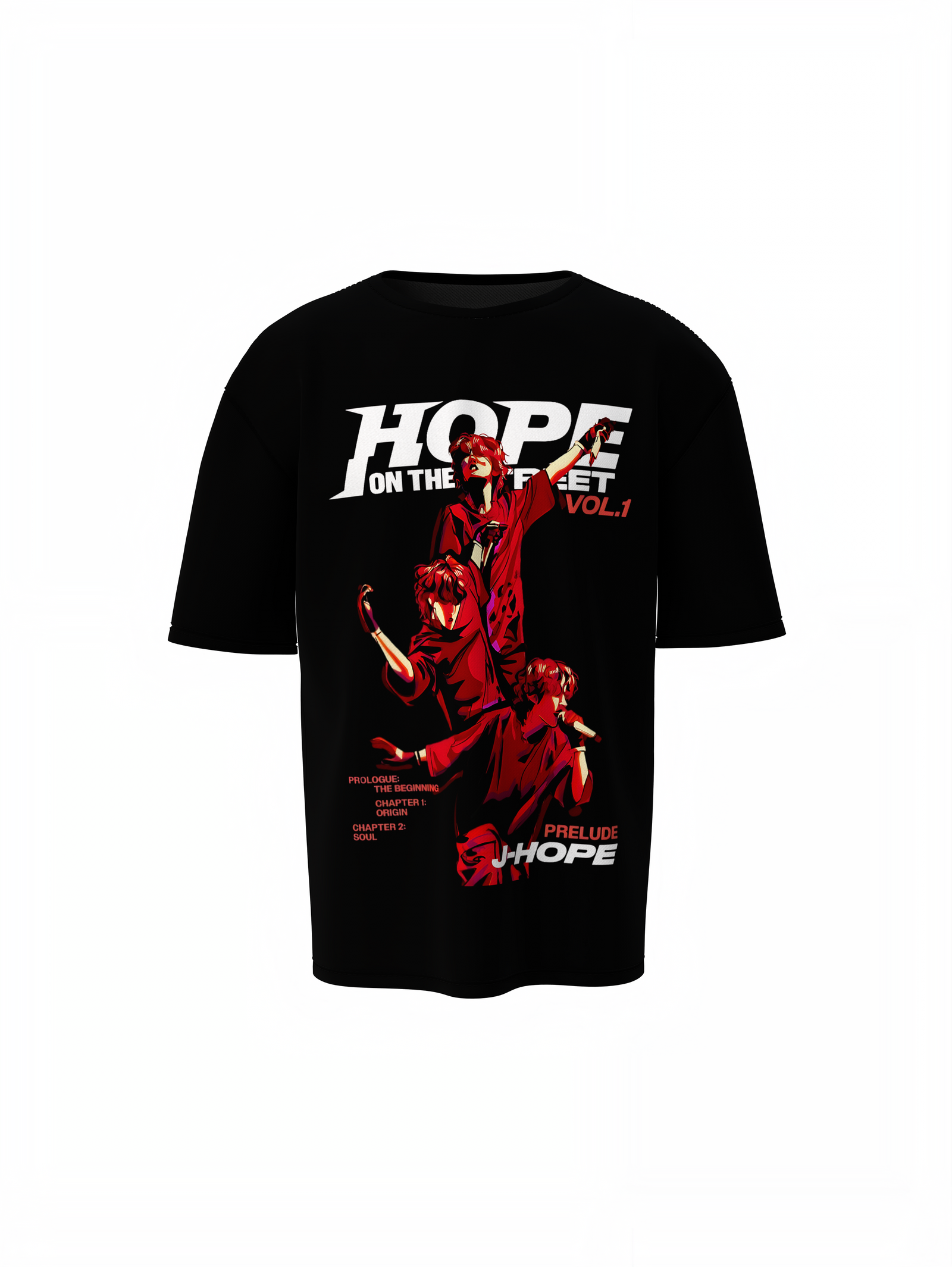 BTS J-Hope Oversized T-Shirt Iconic Streetwear for ARMY Fans
