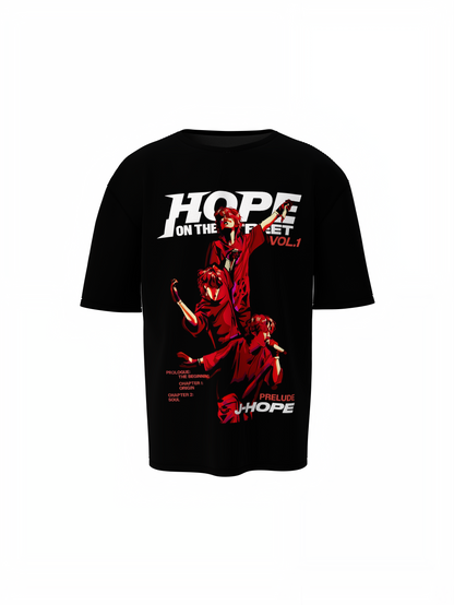 BTS J-Hope Oversized T-Shirt Iconic Streetwear for ARMY Fans