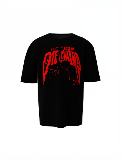 Diljit Dosanjh Oversized  Punjabi Swag Streetwear T-Shirts.