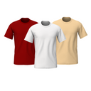 Plain Round Neck Half Sleeves T-Shirts – Combo of 3