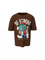 Baseball Be Strong Oversized T-Shirt