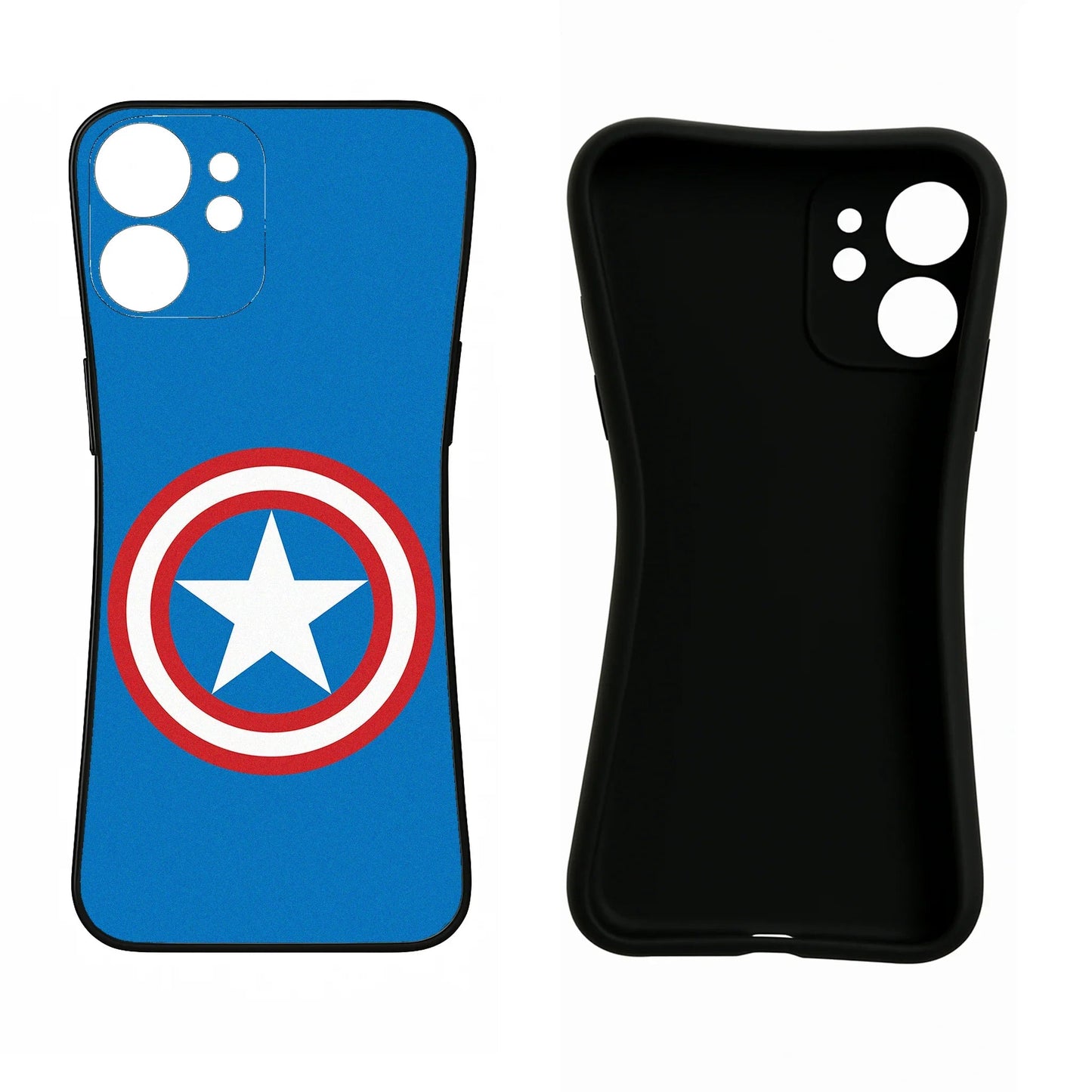 Captain America Logo Oppo Reno8 Pro Back Cover