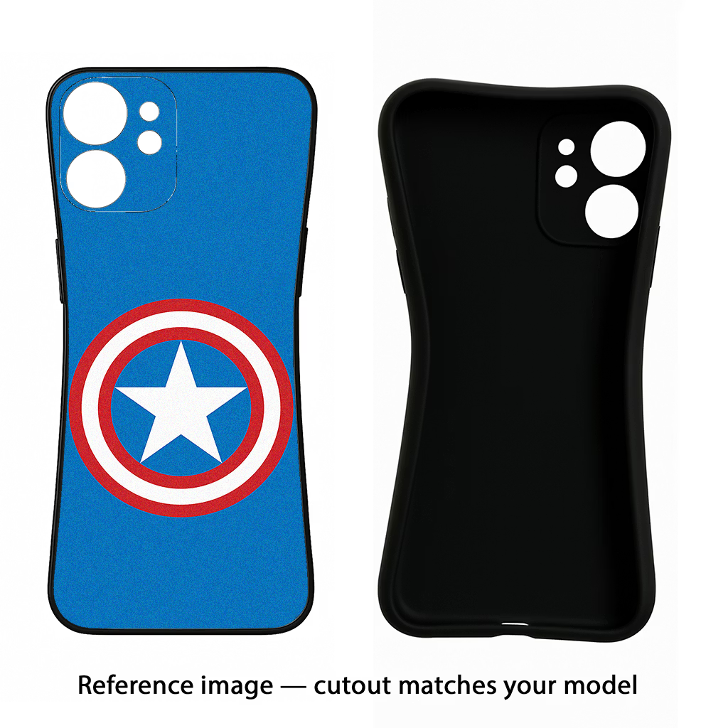 Captain America Logo Samsung S24 Plus Back Cover