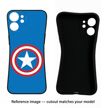 Captain America Logo Samsung S24 Plus Back Cover