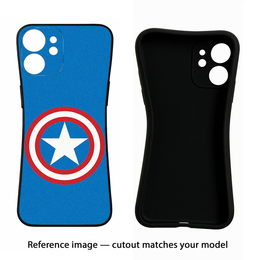 Captain America Logo Samsung S24 Plus Back Cover