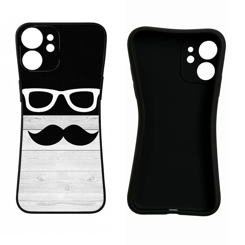 Mustache Samsung A51 Back Cover