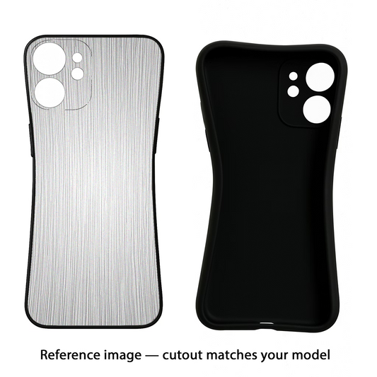 Wooden Grey Texture iPhone 17 Back Cover