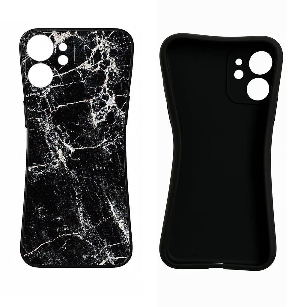 Black Marble Texture Oneplus Nord CE4 Back Cover