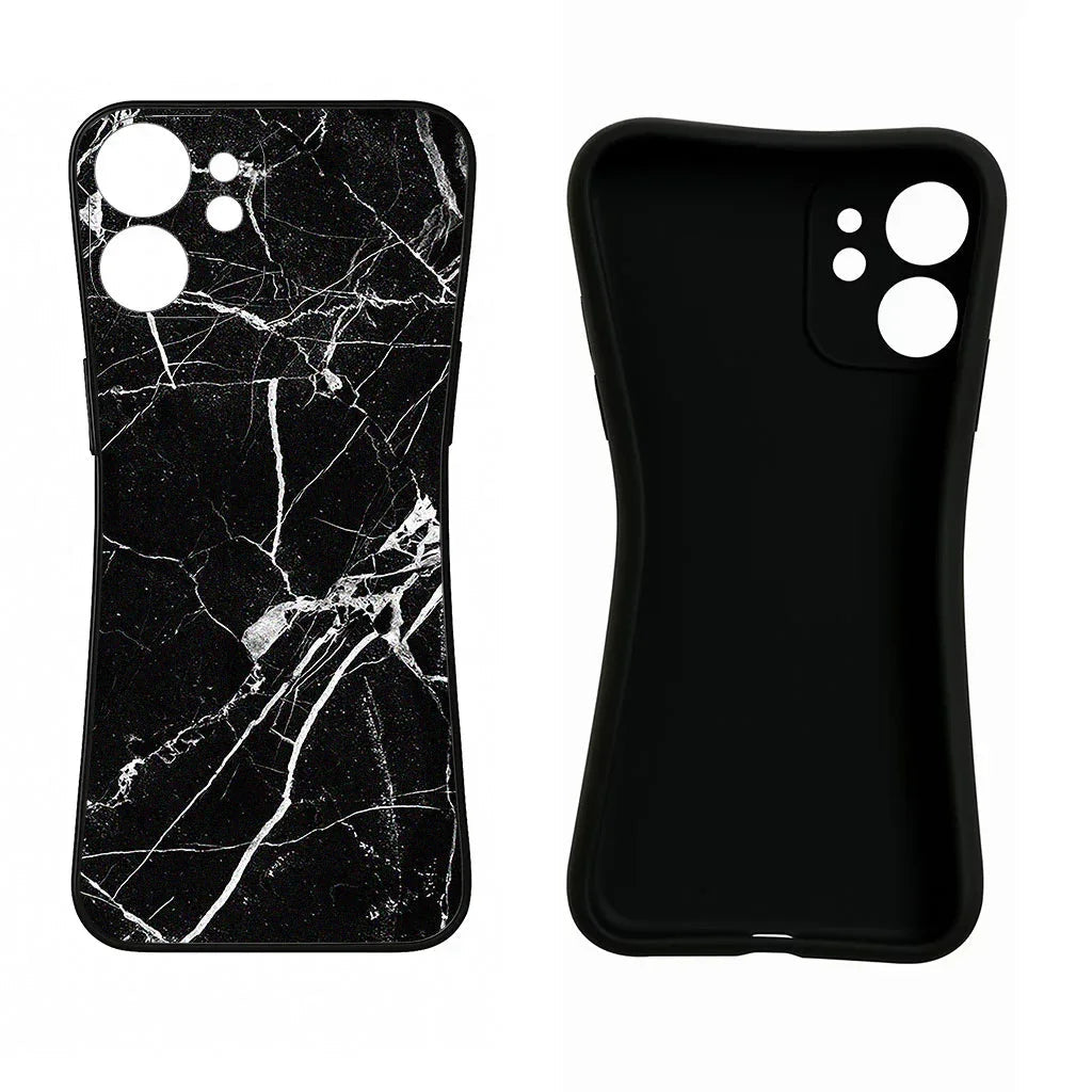 Black Marble Pattern Samsung A50/A50s/A30s Back Cover