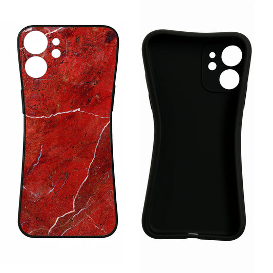 Red Marble Design Vivo X70 Pro Back Cover