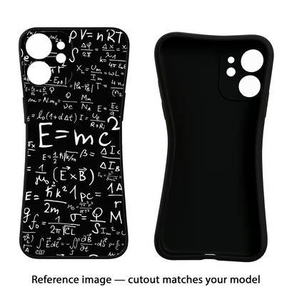 Physics Formula iQOO Neo 9 Back Cover Black Soft Case - Hello Swanky