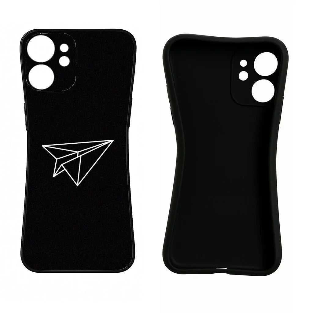 Paper Plane White Samsung S20 Plus Back Cover