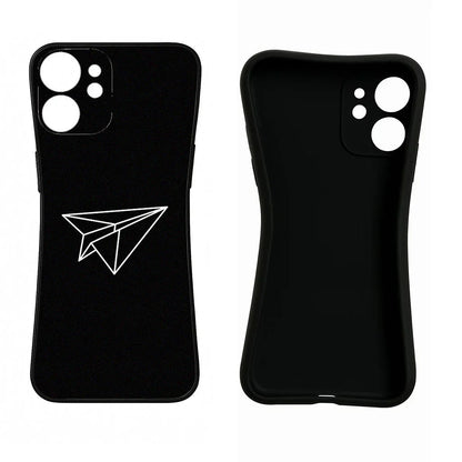 Paper Plane White Samsung S20 Plus Back Cover