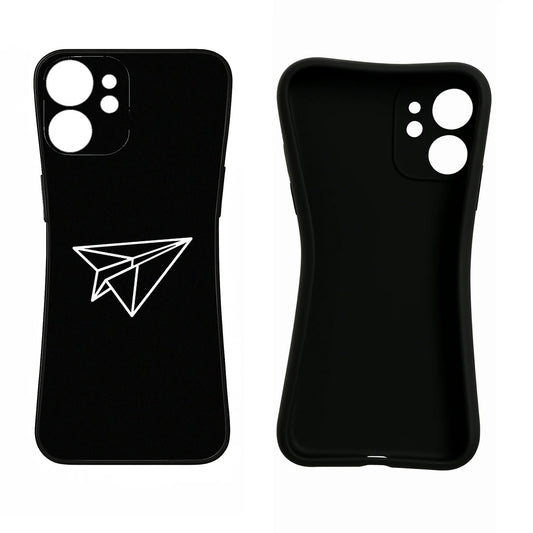 Paper Plane White Oppo Reno6 5G Back Cover