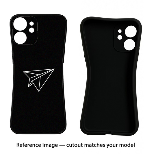 Paper Plane White Nothing Phone 3A Back Cover