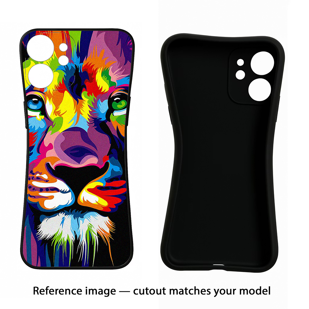 Lion Samsung A56 5G Back Cover