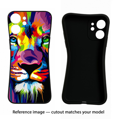 Lion Samsung A56 5G Back Cover