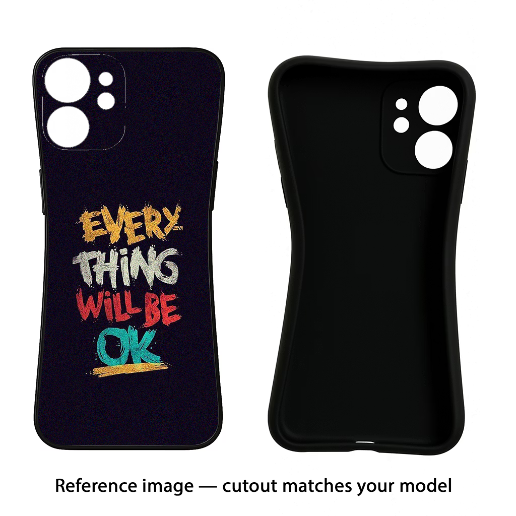 Everything Will Be Ok Moto Edge 60 Fusion Back Cover