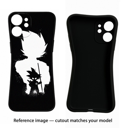 Goku Shadow Samsung F62 Back Cover