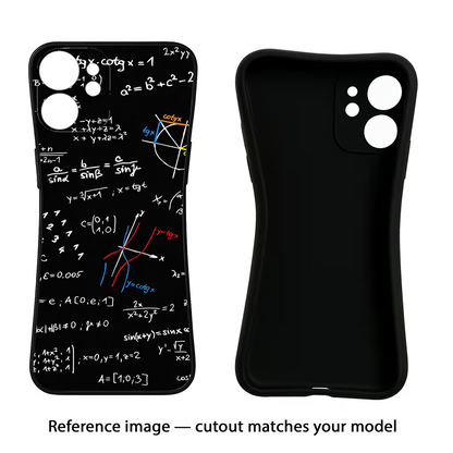 Mathematics Formula iQOO Neo 7 Pro Back Cover Black Soft Case - Hello Swanky