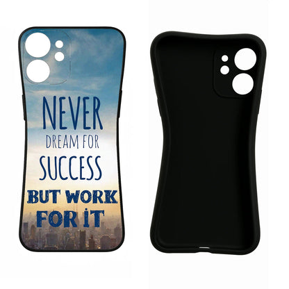 Never Dream For Success But Work For It Oppo Reno6 5G Back Cover