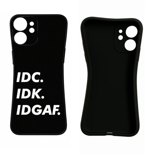 Idc Idk Idgaf Oneplus 7 Pro Back Cover
