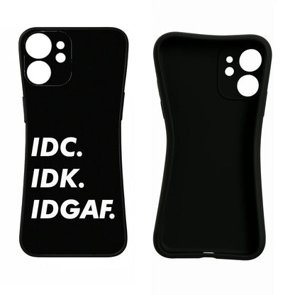 Idc Idk Idgaf Oneplus 7T Pro Back Cover