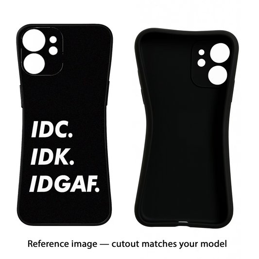 Idc Idk Idgaf Realme Narzo 80 Lite 5G Back Cover