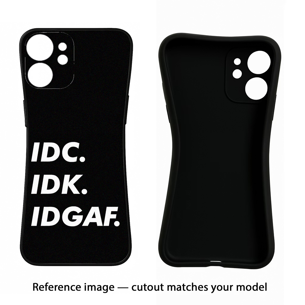 Idc Idk Idgaf Vivo V50 5G Back Cover