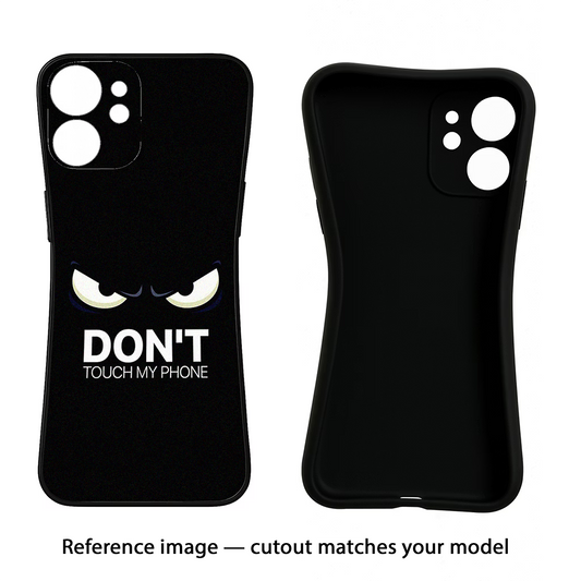 Don'T Touch My Phone Realme Narzo 80 Lite 5G Back Cover