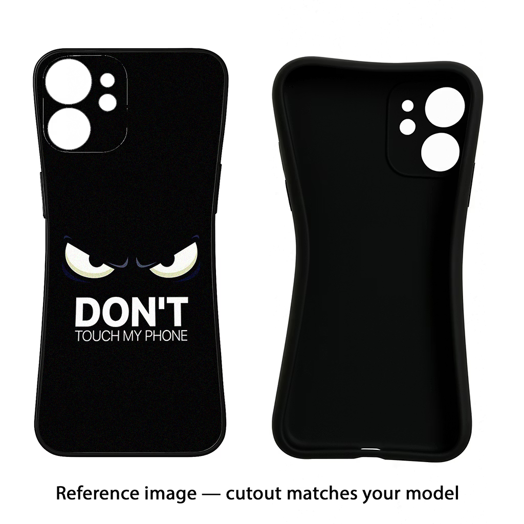 Don'T Touch My Phone iPhone 17 Pro Back Cover