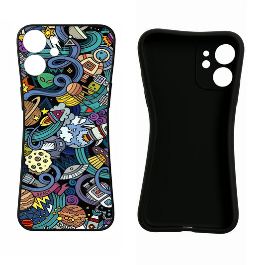 Space Abstract Poco X4 Pro Back Cover