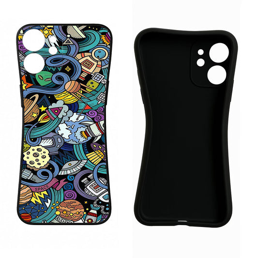 Space Abstract Samsung A13 4G Back Cover