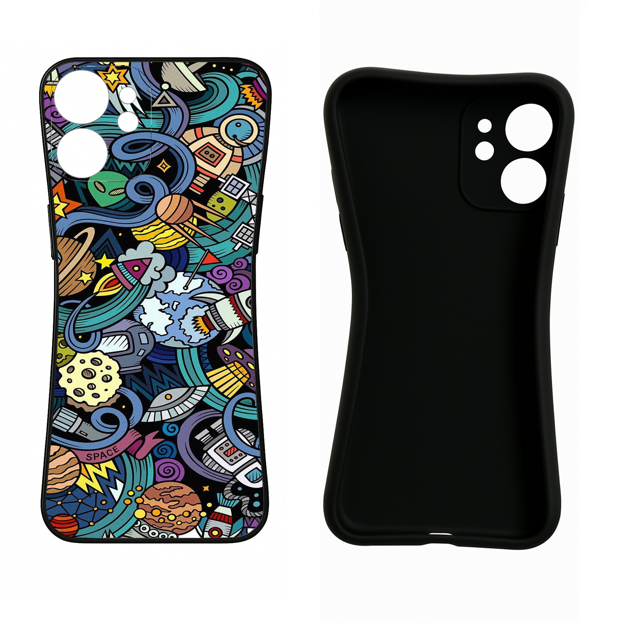 Space Abstract Moto G64 5G Back Cover