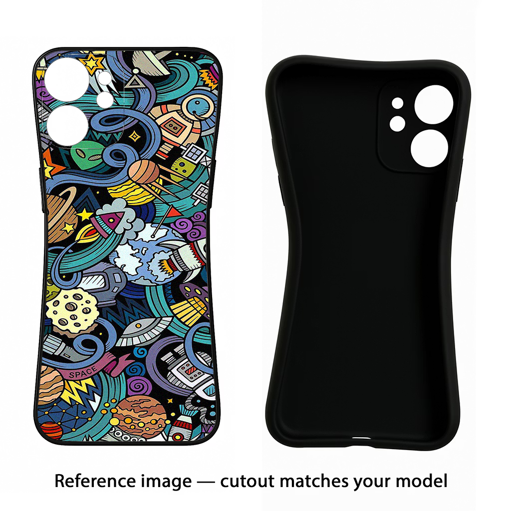 Space Abstract Samsung S22 Ultra Back Cover
