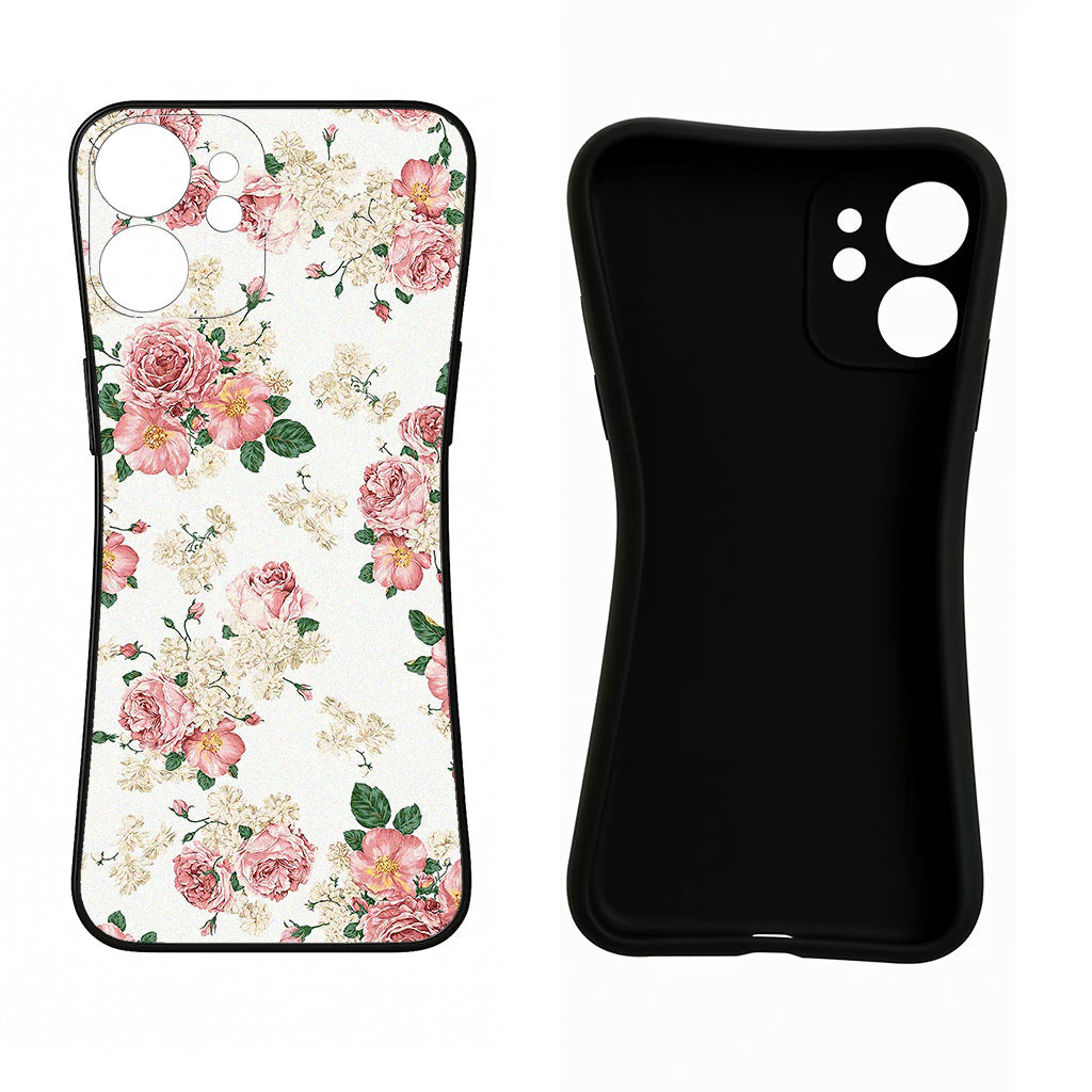 Flowers Redmi 12 4G Back Cover