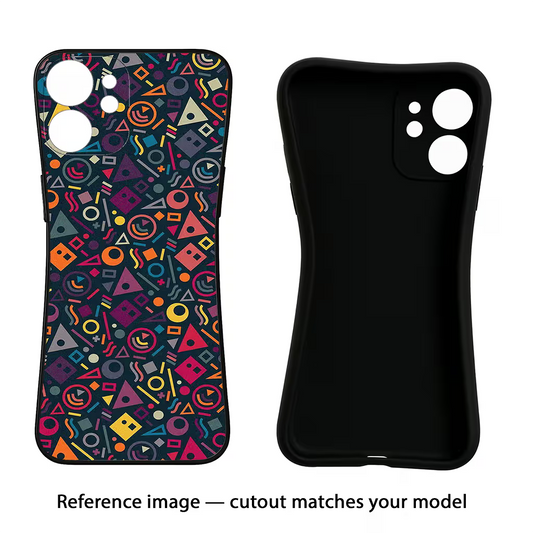 Geometric Abstract iQOO Z10x 5G Back Cover