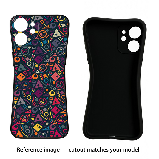 Geometric Abstract Oppo Reno14 5G Back Cover
