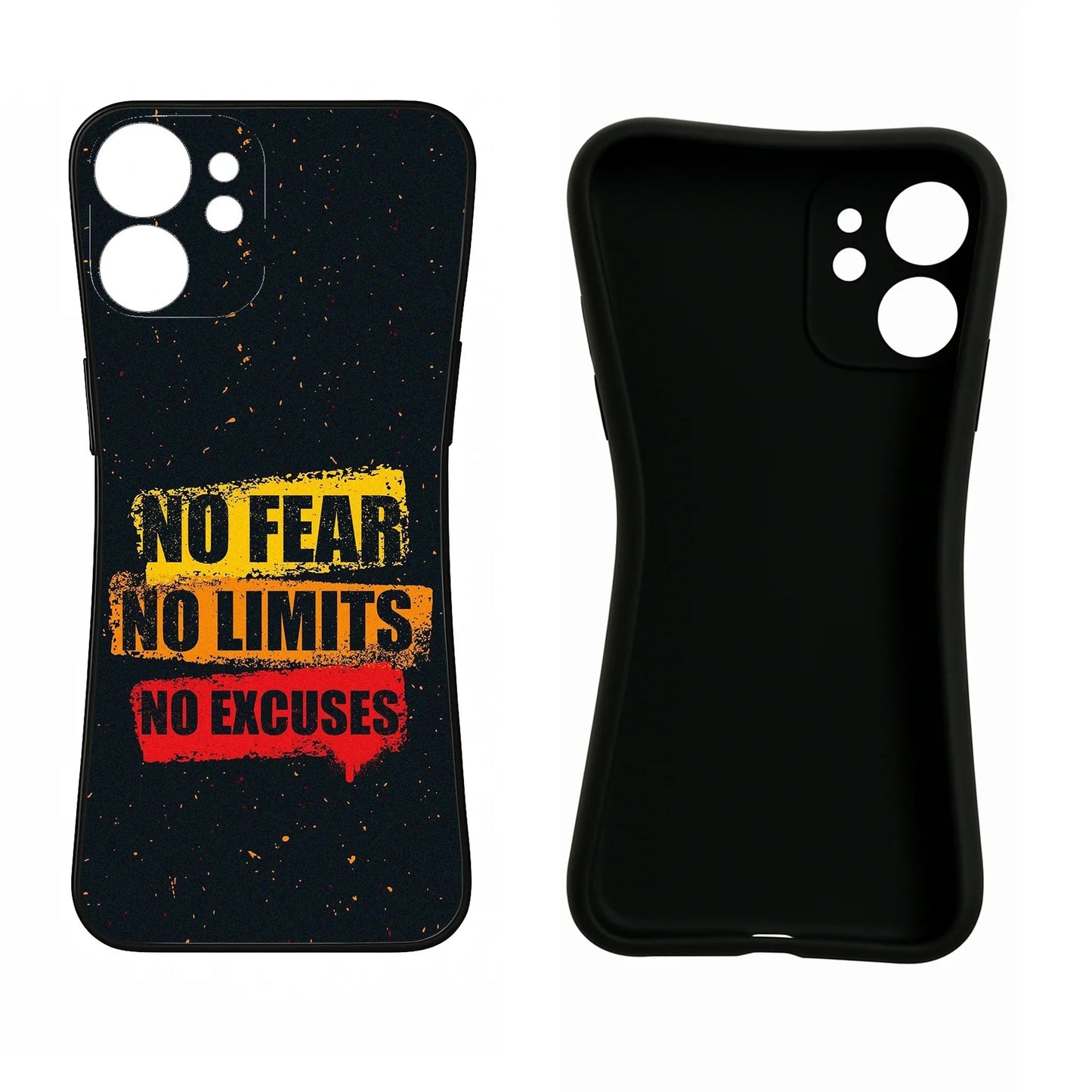 No Fear No Limits No Excuse Vivo X70 Pro Back Cover