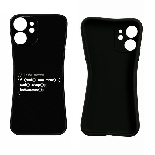 Life Motto Code Samsung S21 Back Cover