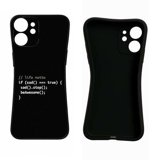 Life Motto Code iPhone 11 Pro Max Back Cover