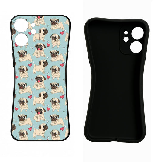 Pug Dog Google Pixel 6A Back Cover