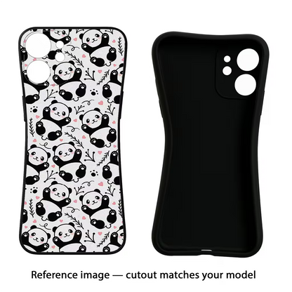Cute Panda Oppo Reno13 5G Back Cover