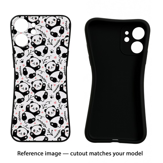 Cute Panda iPhone 17 Back Cover