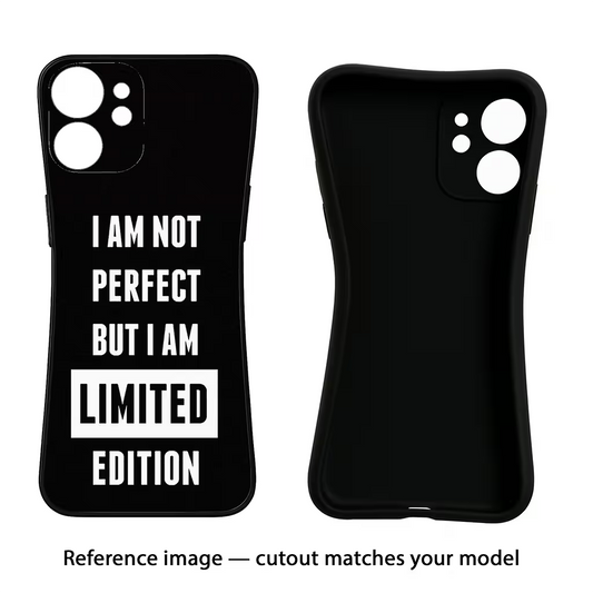 I Am Not Perfect But I Am Limited Edition iQOO Z10x 5G Back Cover