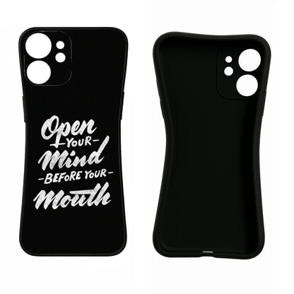 Open Your Mind Before Your Mouth Oppo F11 Pro Back Cover