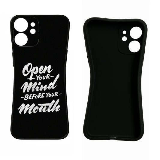 Open Your Mind Before Your Mouth Oppo F11 Pro Back Cover