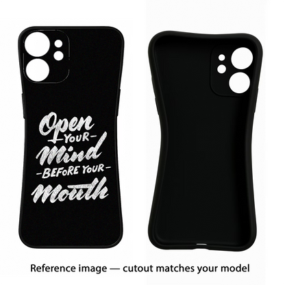 Open Your Mind Before Your Mouth Vivo T3 Lite 5G Back Cover
