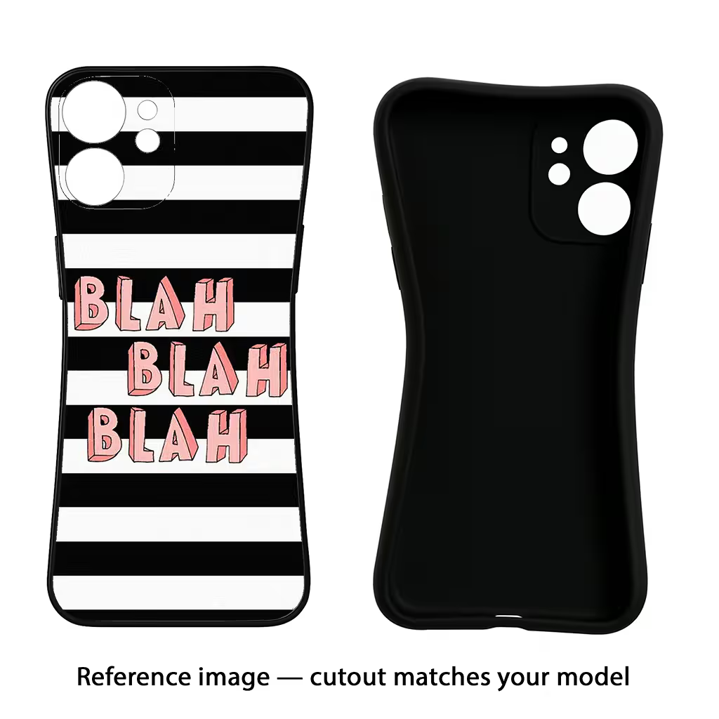 Blah Blah Blah Samsung A36 5G Back Cover