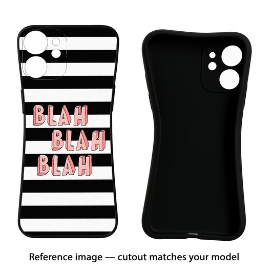 Blah Blah Blah Samsung S25 Ultra Back Cover